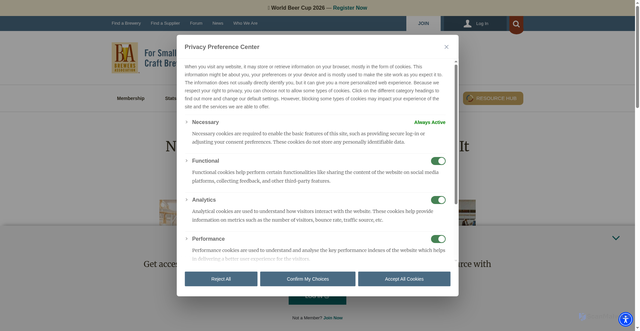 Security scan screenshot of https://www.brewersassociation.org/brewing-industry-updates/no-taxes-on-tips-or-overtime-heres-what-it-means/