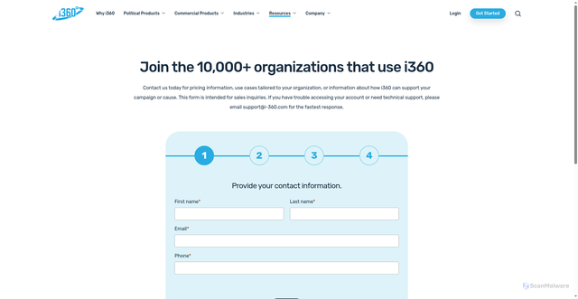 Security scan screenshot of https://actcentr.com