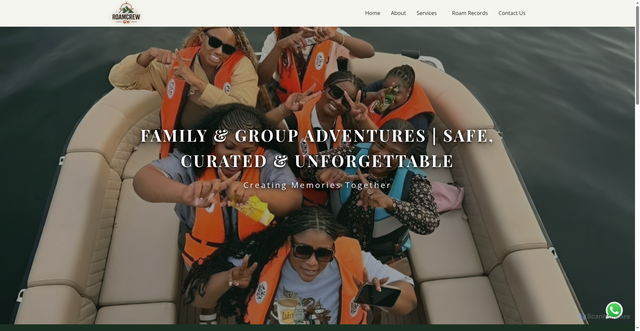 Security scan screenshot of https://roamcrew.pages.dev/family.html