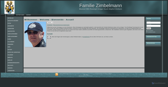 Security scan screenshot of https://uwe-zimbelmann.de