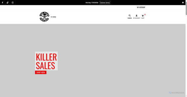 Security scan screenshot of https://thealleychicago.com