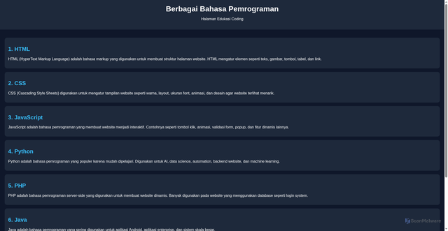 Security scan screenshot of https://evansafarudin-m858yhnqvx.edgeone.app/
