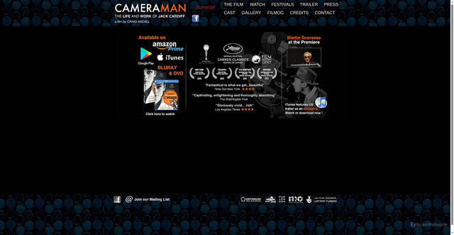 Security scan screenshot of https://jackcardiff.com