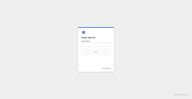Security scan screenshot of https://alta-sso-test.login.duosecurity.com
