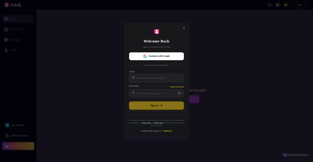 Security scan screenshot of https://wumtel.online