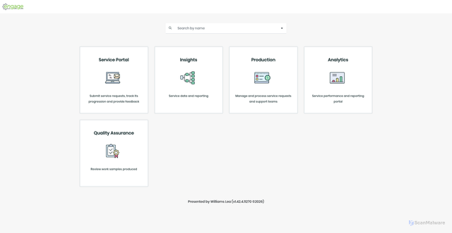 Security scan screenshot of https://mcdermott.wl-engage.com