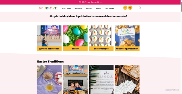 Security scan screenshot of https://sofestive.com
