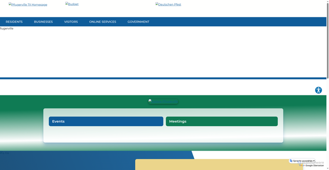 Security scan screenshot of https://pflugervilletx.gov/