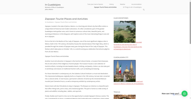 Security scan screenshot of https://inguadalajara.com/zapopan-tourist-places-and-activities/