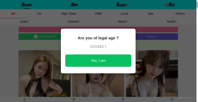 Security scan screenshot of http://kkbaby-58.com/