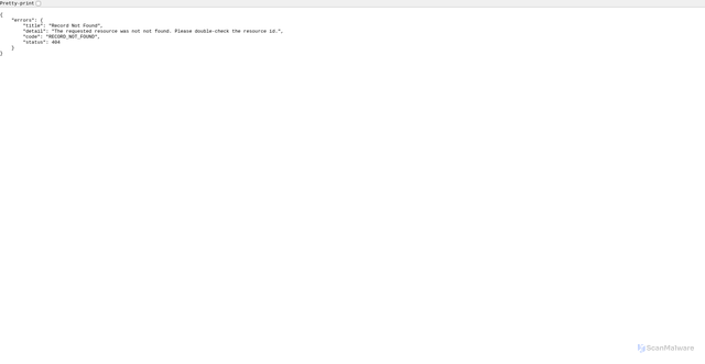 Security scan screenshot of https://woolrich-2.commercelayer.io