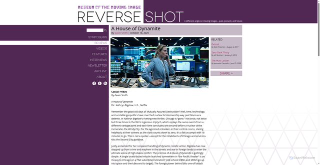 Security scan screenshot of https://reverseshot.org/reviews/entry/3389/house_of_dynamite