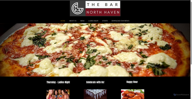 Security scan screenshot of https://www.thebarnorthhaven.com/