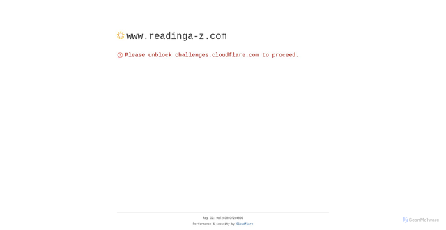 Security scan screenshot of https://www.readinga-z.com