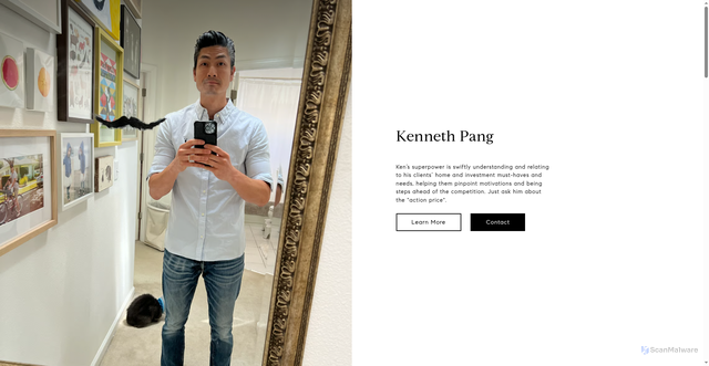 Security scan screenshot of http://sqftbyken.com/