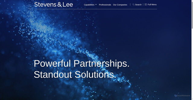 Security scan screenshot of https://stevenslee.com