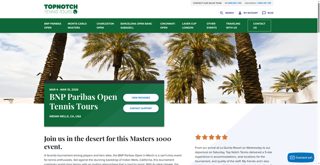 Security scan screenshot of https://www.topnotchtennistours.com/indian-wells