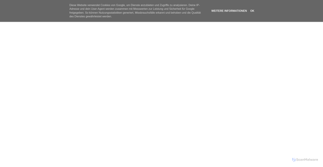 Security scan screenshot of https://andrea1997journal.blogspot.com