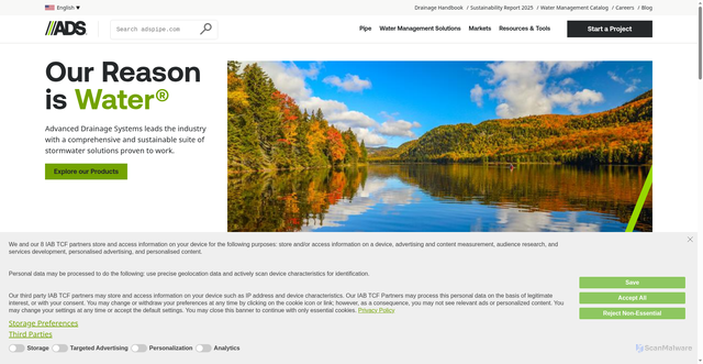 Security scan screenshot of https://www.adspipe.com/