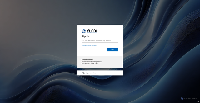 Security scan screenshot of https://atlanticmedicalimaging1-my.sharepoint.com