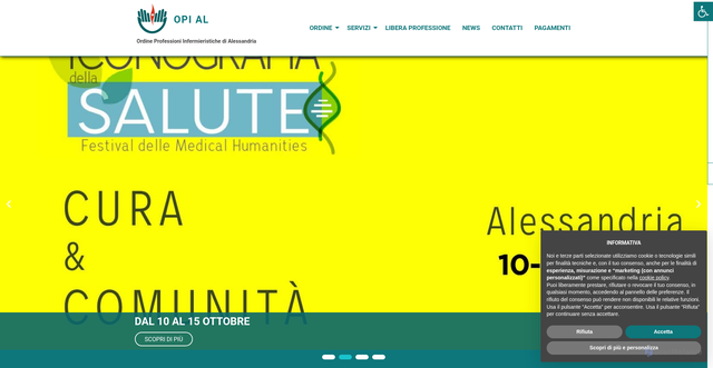Security scan screenshot of https://opial.it/
