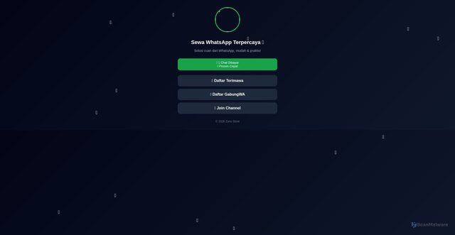 Security scan screenshot of https://cuanwhatsapp-b3v91quf56.edgeone.app/