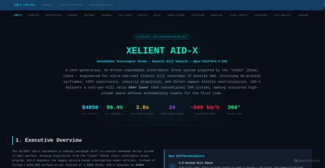 Security scan screenshot of https://aidxkkd-g8suefzg0e.edgeone.app/