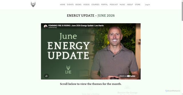 Security scan screenshot of https://www.leeharrisenergy.com/june-2026-energy-update