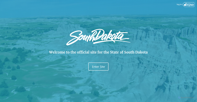Security scan screenshot of https://www.sd.gov/cs