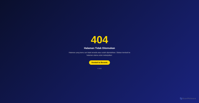 Security scan screenshot of https://ampkasinojitu.com/