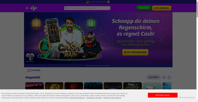 Security scan screenshot of https://www.playojo.com/en/?utm_source=afflabego285&utm_medium=affiliate&utm_campaign=none&utm_content=none