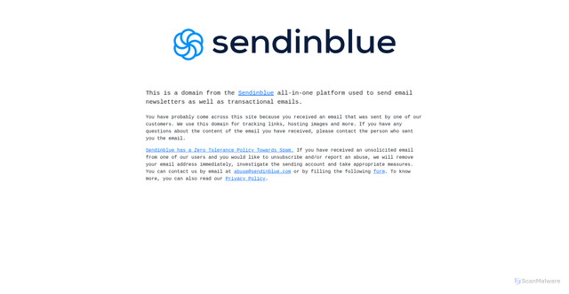 Security scan screenshot of https://sendibt2.com