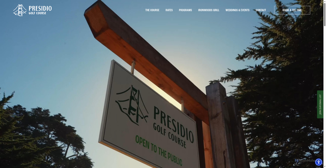 Security scan screenshot of https://www.presidiogolf.com/