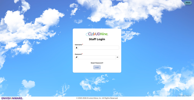 Security scan screenshot of https://cloudnine.envisionware.net