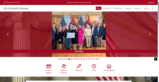 Security scan screenshot of https://kensettar.gov/