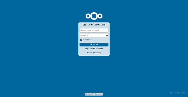 Security scan screenshot of http://nuage.informatdom.fr/