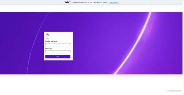 Security scan screenshot of https://franceswallace123.wixsite.com/broadirtiband