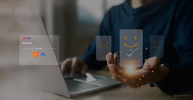 Security scan screenshot of https://xspace.lazada.com