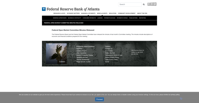Security scan screenshot of https://www.atlantafed.org/banking-and-payments/feature/2024/04/10/fomc-minutes