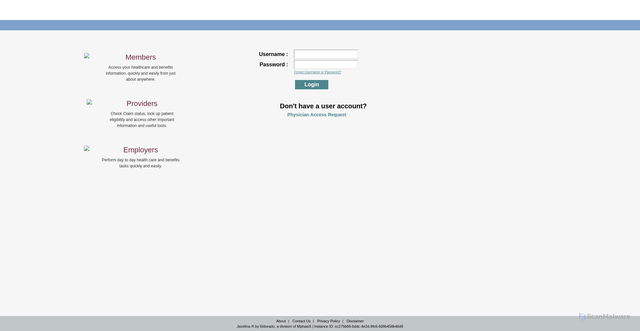 Security scan screenshot of https://hpi-mesa.javelinaweb.com