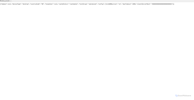 Security scan screenshot of https://optimise.net/