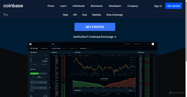 Security scan screenshot of https://auth-sso-coinbasepro--sso.webflow.io/