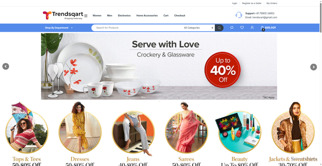 Security scan screenshot of https://trendsqart.com/?add-to-cart=2230