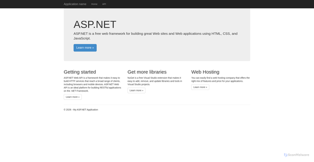 Security scan screenshot of https://assess-am.mhs.com