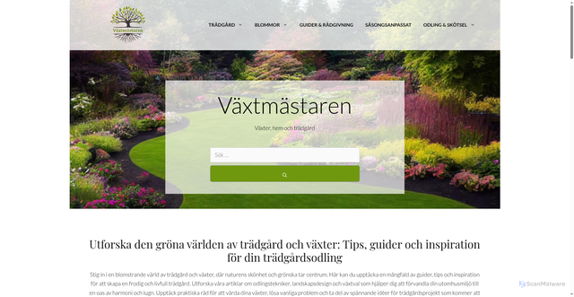 Security scan screenshot of https://vaxtmastaren.se