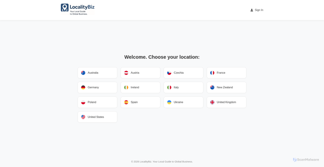 Security scan screenshot of https://localitybiz.com
