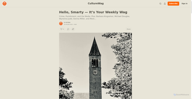 Security scan screenshot of https://jdheyman.substack.com/p/hello-smarty-its-your-weekly-wag-ef7