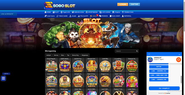 Security scan screenshot of https://sogodex.sbs/desktop/game/slot/microgaming