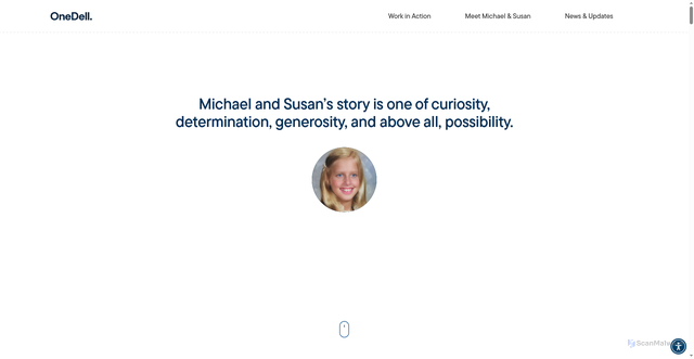 Security scan screenshot of https://www.onedell.com/our-story/