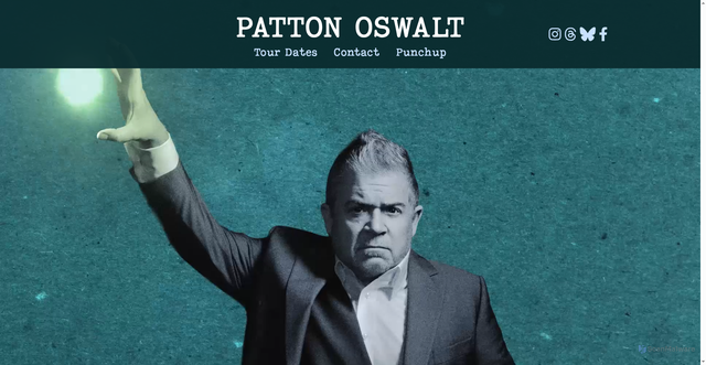 Security scan screenshot of https://pattonoswalt.com/
